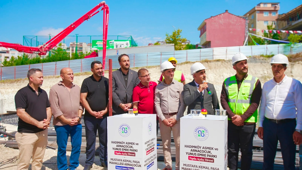 ARNAVUTKÖY BELEDİYESİ’NİN TOPLU AÇILIŞ VE TEMEL ATMA TÖRENİ