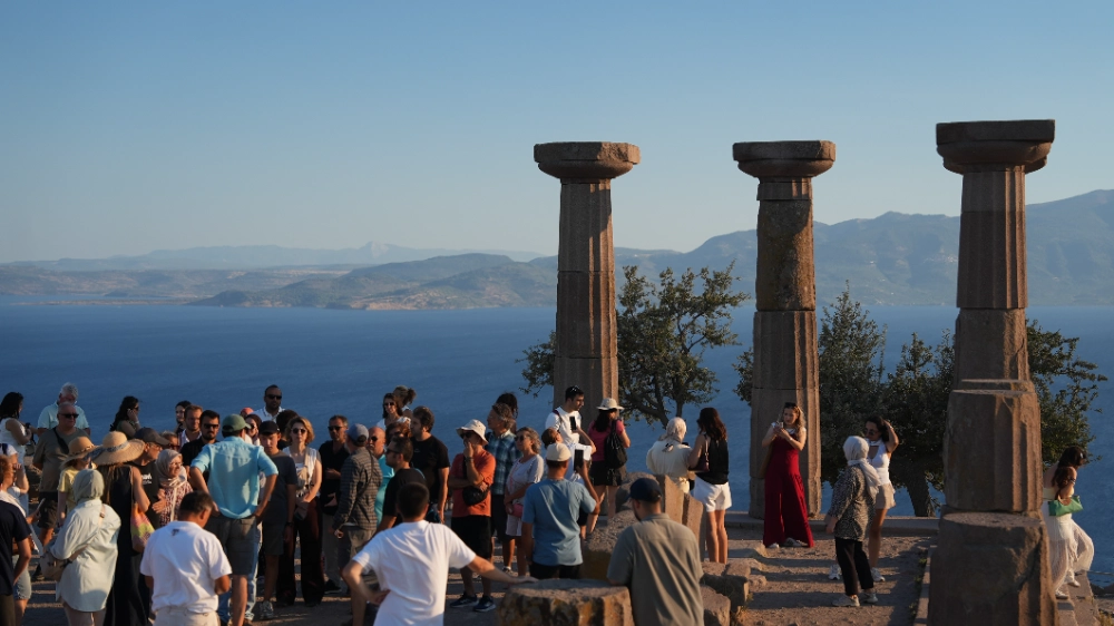 Çanakkale Kültür Yolu Festivali’Nde Assos’Un İzleri Arkeologlar Eşliğinde İncelendi