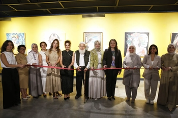 “ÖRTÜŞEN İZLER” GALERİ EYÜPSULTAN’DA SANATSEVERLERLE BULUŞTU