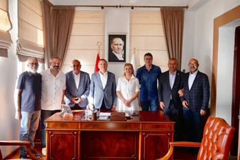 AYVALIK BELEDİYE BAŞKANI MESUT ERGİN’E YENİ PARTİ HEYETİNDEN ZİYARET