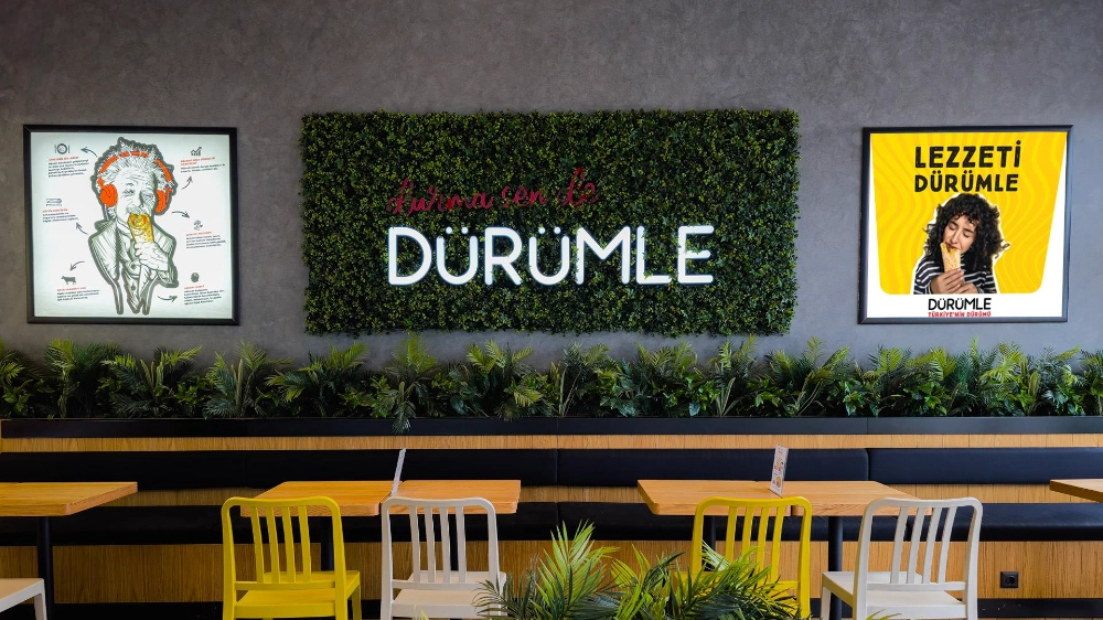 DÜRÜMLE İSTANBUL KORU FLORYA AVM’DE YENİ RESTORANINI AÇTI