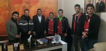 KIZILAY, ÜLKÜ OCAĞINI ZİYARET ETTİ
