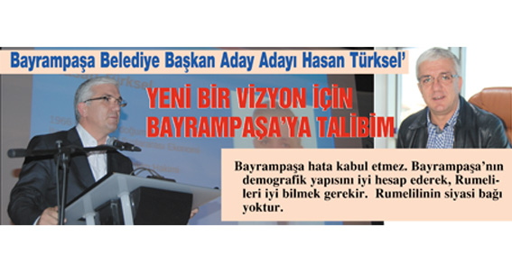 YENİ VİR VİZYON İÇİN BAYRAMPAŞA`YA YALİBİM