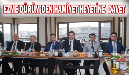 EZME DÜRÜM?DEN HAMİYET HEYETİNE TEŞEKKÜR YEMEĞİ