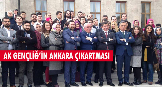 AK GENÇLİĞ?İN ANKARA ÇIKARTMASI